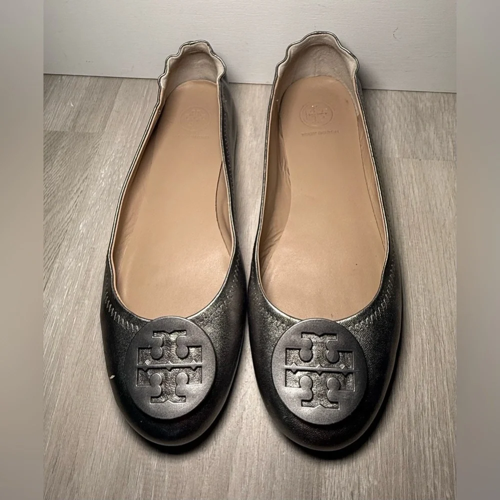 Minnie Travel Ballet, Gunmetal Sz 8